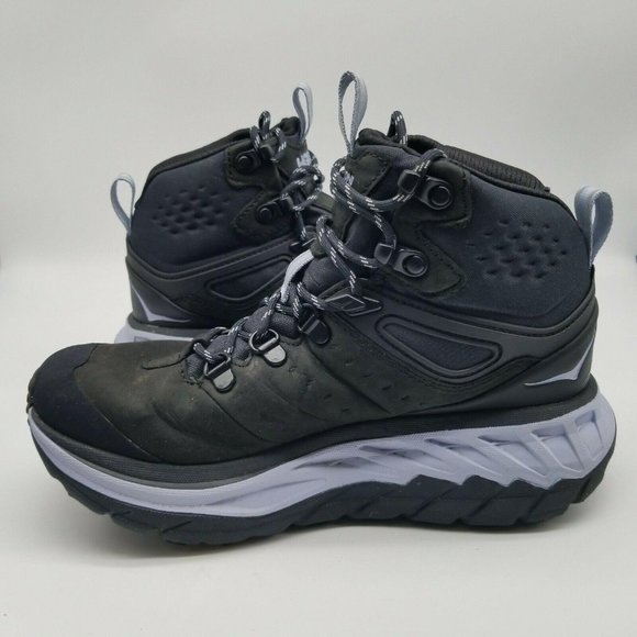 Hoka One One Womens Mid Gore Tex Black Shoes Sz 6 - Picture 2 of 8